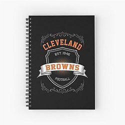 Art Cleveland Browns Notebook
