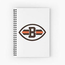 Cleveland Browns Football Perfect Gift Spiral Notebook