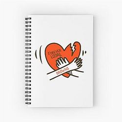 Forever Loyal Cleveland Browns Limited Edition Perfect Gift for Cat Lovers Spiral Notebook
