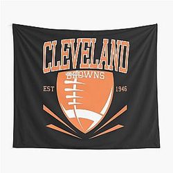 Art Cleveland Browns Tapestry