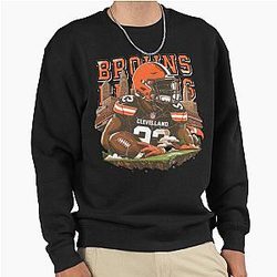 Art Cleveland Browns Pullover Sweatshirt