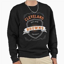 Art Cleveland Browns Pullover Hoodie