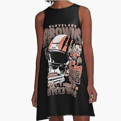 Cleveland Browns A-Line Dress