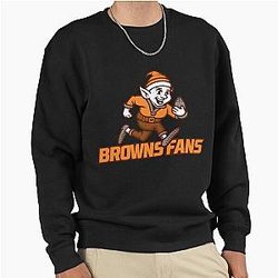 Art Cleveland Browns Pullover Sweatshirt