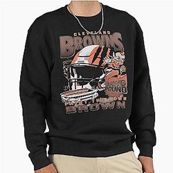 Art Cleveland Browns Pullover Sweatshirt