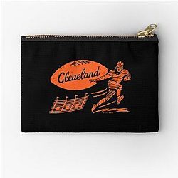 Vintage Football - Cleveland Browns Limited Edition Perfect Gift Pouch with Zipper