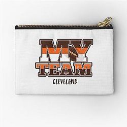 Cleveland Browns Limited Edition Cat Zipper Pouch