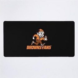 Art and Cleveland Browns Desk Mat