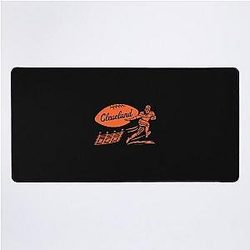 Vintage Football Cleveland Browns Orange Wordmark Limited Edition Perfect Gift Desk Mat