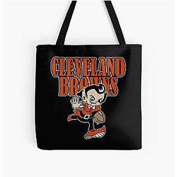 Cleveland Browns All Over Print Tote Bag