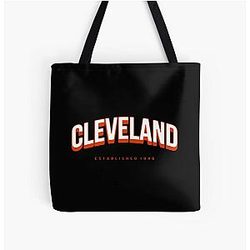 Art Cleveland Browns Tote Bag