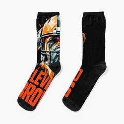 Art Cleveland Browns Socks