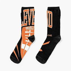 Art Cleveland Browns Socks