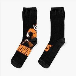 Art Cleveland Browns Socks