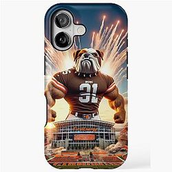 Cleveland Browns Fan Art - NFL Football Phone Case & Gifts iPhone Tough Case