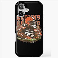 Art Cleveland Browns iPhone Tough Case