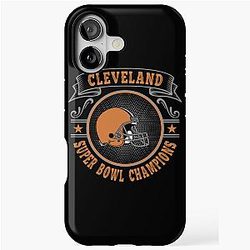 Art Cleveland Browns iPhone Tough Case