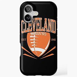 Art Cleveland Browns iPhone Tough Case