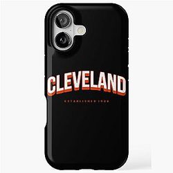 Art Cleveland Browns iPhone Case