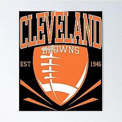 Art Cleveland Browns Poster