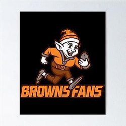Art Cleveland Browns Poster