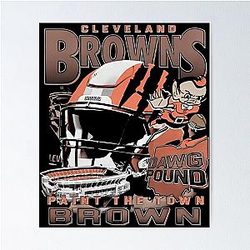 Art Cleveland Browns Poster