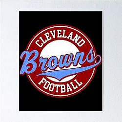 Art Cleveland Browns Poster