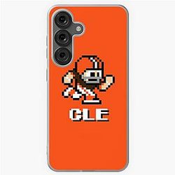 Cleveland Browns Tecmo Super Bowl Football Player Hard Case for Samsung Galaxy