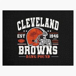 Art Cleveland Browns Jigsaw Puzzle