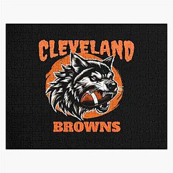 Art Cleveland Browns Jigsaw Puzzle