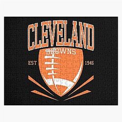 Art Cleveland Browns Jigsaw Puzzle