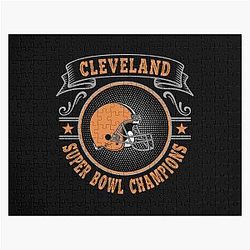 Art Cleveland Browns Jigsaw Puzzle
