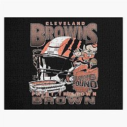 Art Cleveland Browns Jigsaw Puzzle