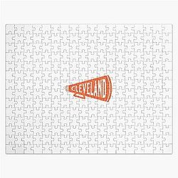 Vintage Megaphone - Cleveland Browns (Cleveland Wordmark)- Limited Edition Perfect Gift Cat Jigsaw Puzzle