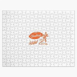 Cleveland Browns (Orange Cleveland Wordmark) Limited Edition Jigsaw Puzzle