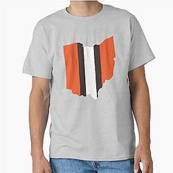 Cleveland Browns Stripe Classic T-Shirt