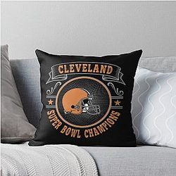Cleveland Browns Throw Pillow