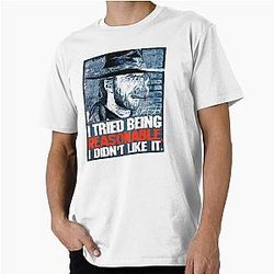 Spaghetti Western Clint Eastwood Highland Drifter Art Tees