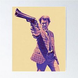 Clint Eastwood Art Print Poster