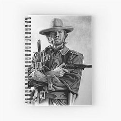 Clint Eastwood Josey Wales Spiral Notebook