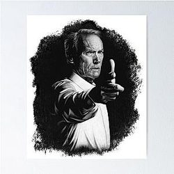  Clint Eastwood Poster
