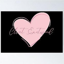 Heart Clint Eastwood Poster