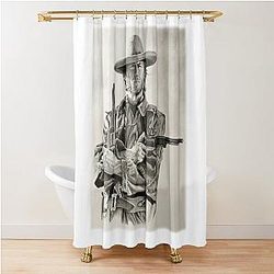Clint Eastwood Shower Curtain
