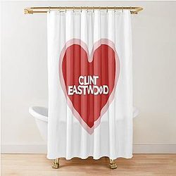 I Heart Clint Eastwood Shower Curtain