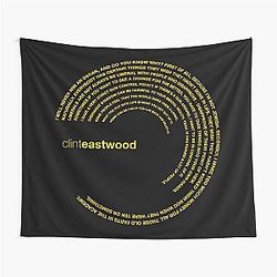Clint Eastwood quotes tapestry