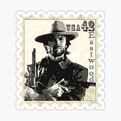 Clint Eastwood Stamp Design