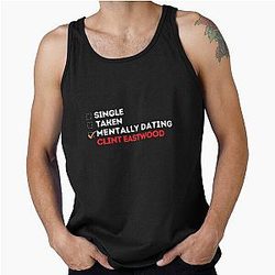 Mentally Dating Clint Eastwood Tank Top