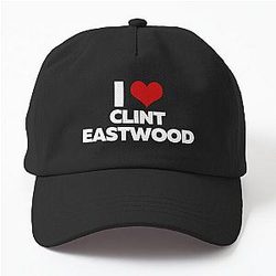 I Love Clint Eastwood Dad Hat