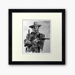 Clint Eastwood Josey Wales Framed Art Print