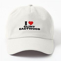 I Love Clint Eastwood Black Dad Hat